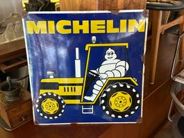 MICHELIN Emailschild gewölbt