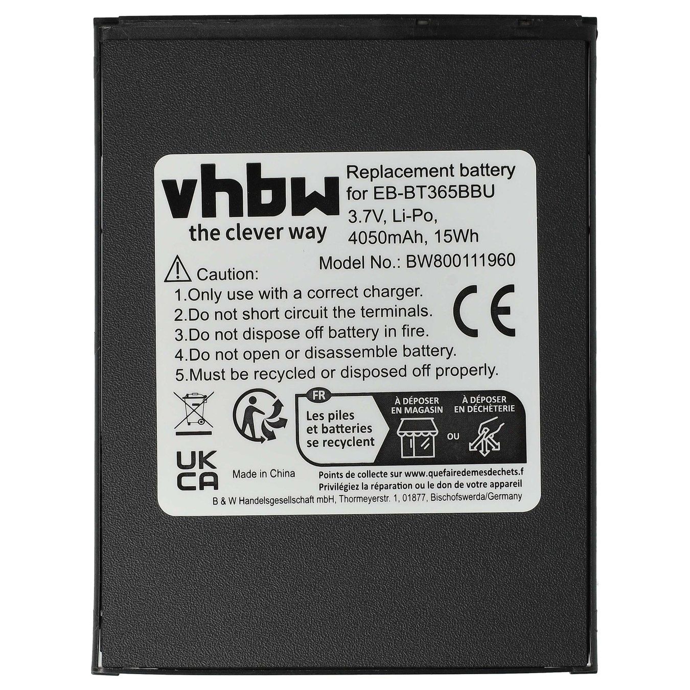 Samsung Batterie: Samsung Galaxy Akku EB-BT365BBE TAB Active 2 – Nuovo e nell'imballaggio originale da Ramsen venduto da ABW-Trading 1