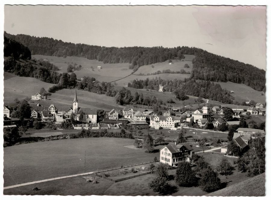 Ansichtskarten: Brunnadern, gelaufen 1967 – Gebraucht aus Frauenfeld von POML