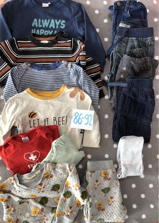 Kinder Kleiderpaket Gr. 86/92, Herbst/Winter