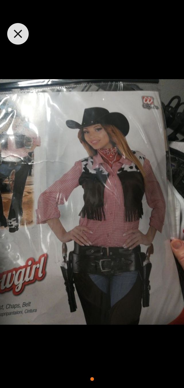 Costumi: cowgirl Kostüm – Usato da Elsau venduto da Caramelito