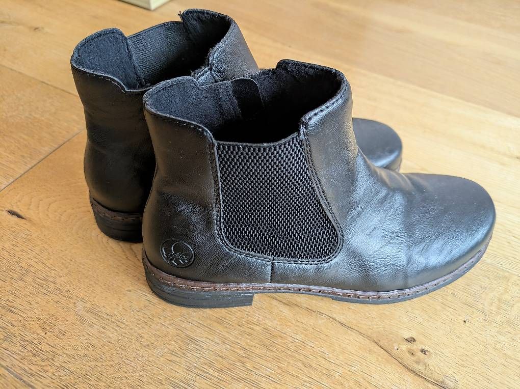 Rieker Scarpe da donna: Rieker Stiefeletten 41 (neu!) – Nuovo (secondo la descrizione) da Bremgarten b. Bern venduto da tram05