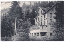 AK 1920 Rigi Felsentor ab Weggis LU nach Basel