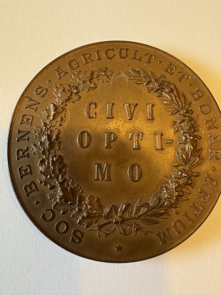 Medaglie: Medaille Gesellschaft 1759 Bern  – Usato da Murten venduto da Tzaugg