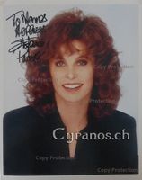 Stefanie Powers (1942) Schauspielerin - Autogramm Grossfoto