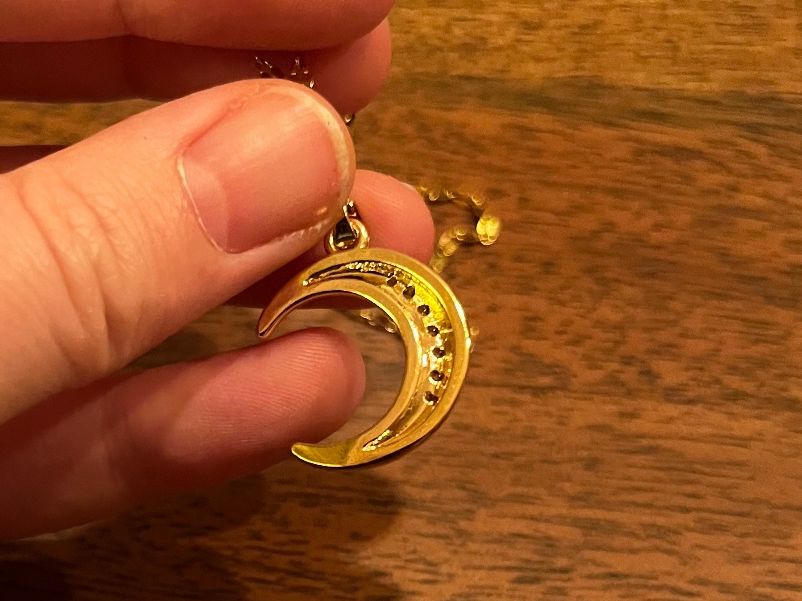 Ciondoli: Anhänger Halbmond – Nuovo e nell'imballaggio originale da Gams venduto da Mariawicca 6