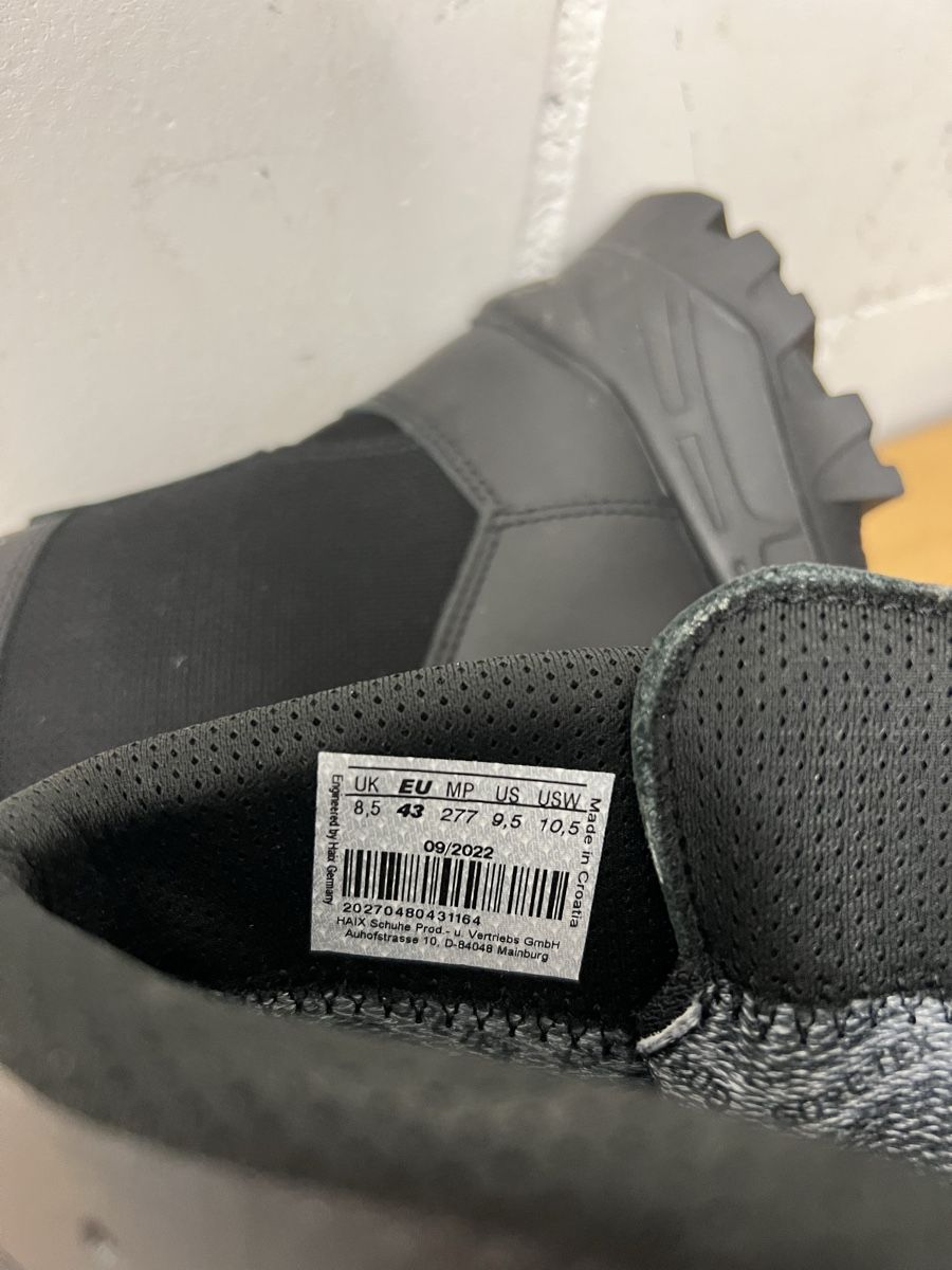 Haix Scarpe da uomo: HAIX Sicherheitsschuhe Gr: 43 – Nuovo e nell'imballaggio originale da Holziken venduto da 181281 7