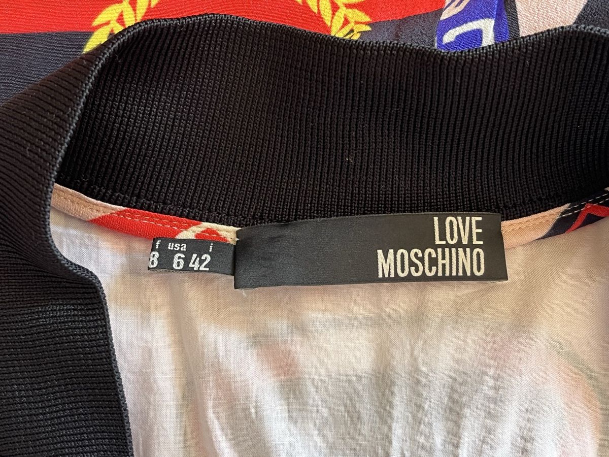Moschino Vestiti: Robe longue LOVE MOSCHINO imprimé Patchwork Taille 38 – Nuovo (secondo la descrizione) da St-Sulpice VD venduto da Twin5 4