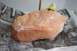 Rosenquarz  roh Stück Ungereinigt  14cm   – Räumung
