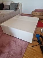 Salontisch & Sideboard  Modernes Set in Hochglanz Weiss