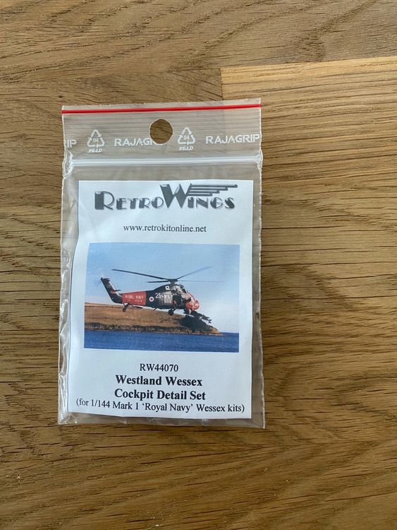 1/144 WESTLAND WESSEX COCKPIT DETAIL SET FÜR MARK I | Kaufen auf Ricardo