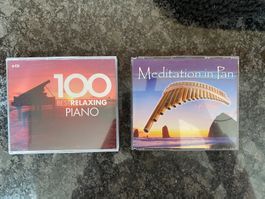 CD Paket: Meditation / Piano total 9 CDs