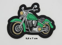 Cooler MOTORRAD - Aufnäher - Aufbügler - Stickerei - 9.8x7cm