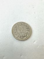 Ancienne pièce de 2 francs en argent, daté de 1875