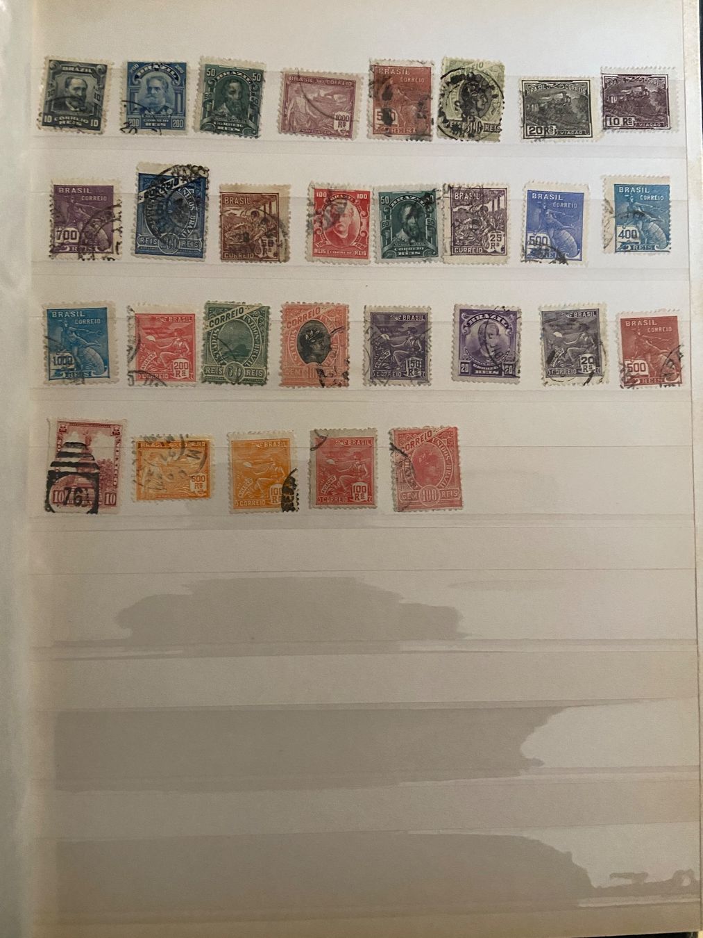 Tutti i francobolli: timbres Brazilian 6 pages – Usato da Collex venduto da RCXGJ 5