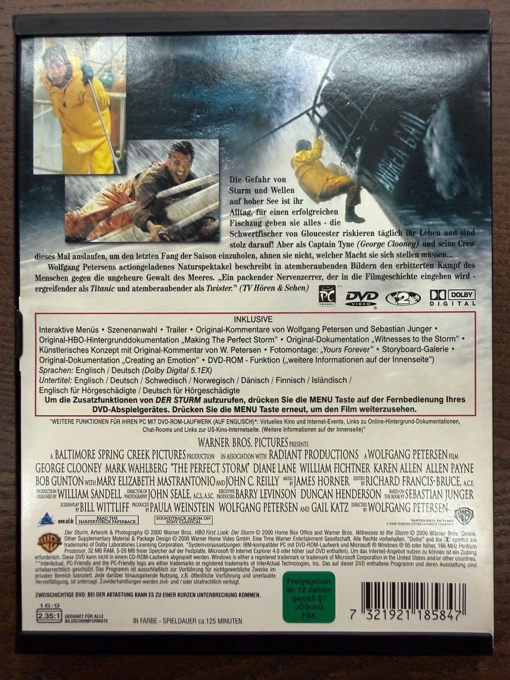 Alle DVDs: Der Sturm – Gebraucht aus Zürich von FilmFreunde 1