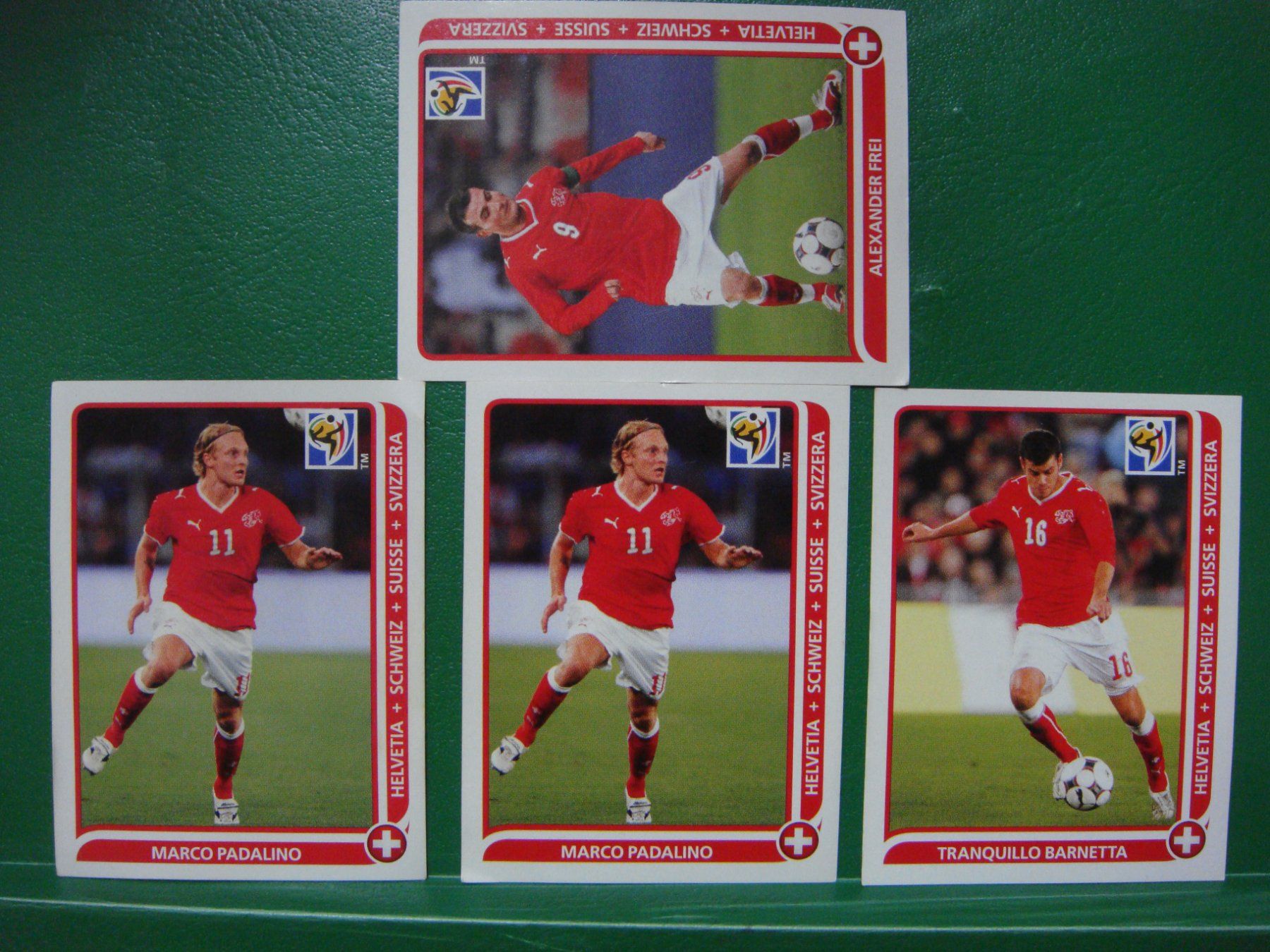 Panini Carte collezionabili: Panini World cup 2010  4 X SUISSE – Nuovo (secondo la descrizione) da sugiez venduto da Svicente