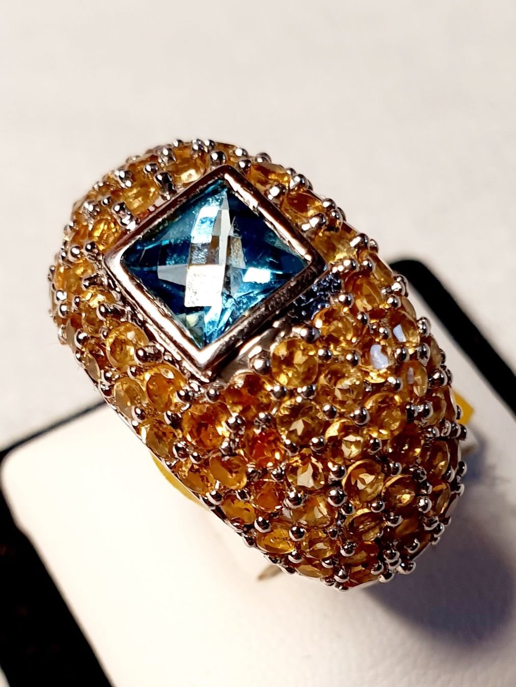 Anelli: Safir Fingerring – Nuovo (secondo la descrizione) da Zürich venduto da adriben 6