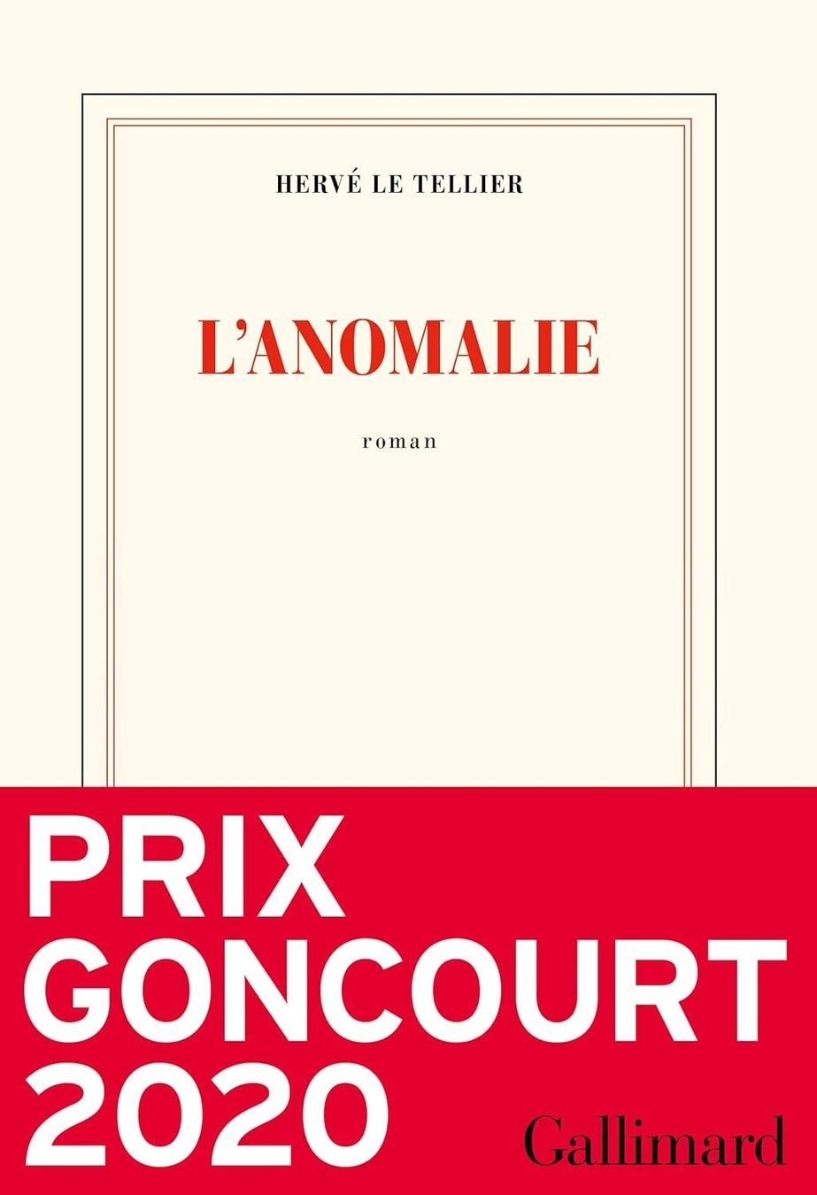 Libri: L’anomalie – Usato da Neuchâtel venduto da Dualseele