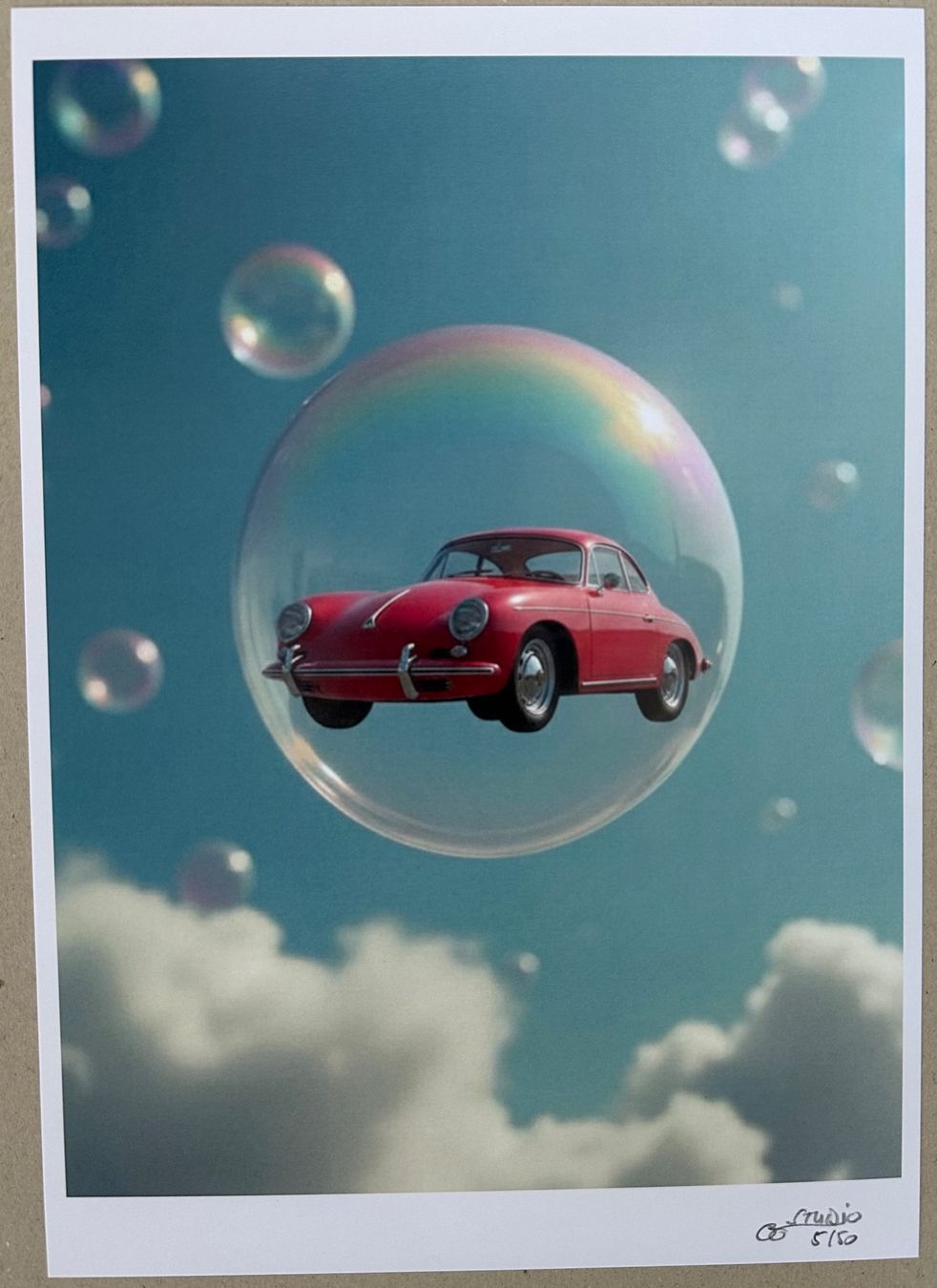 Foto & Immagini: Bubble Studio: Porsche Traum, signiert 5/50 – Nuovo (secondo la descrizione) da Meilen venduto da Art-Friend