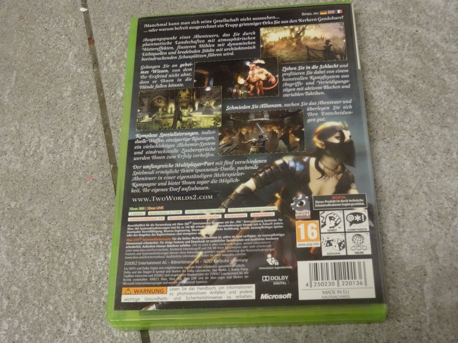 Microsoft Giochi: Xbox 360 Spiel - Two Worlds II 2 XBOX 360 – Usato da Olten venduto da Disc-Ausverkauf 2