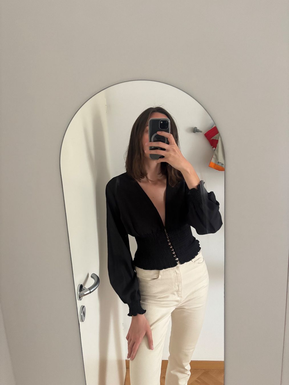Camicette: Beautiful black blouse M – Nuovo (secondo la descrizione) da Genève venduto da chl_zc89