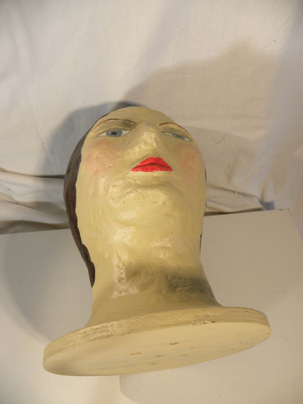 Sculture & Statue: handgefertigte weibliche Büste aus Pappmaché – Usato da Reinach venduto da Taysalmon 4
