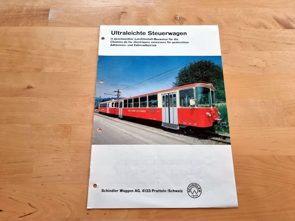 Ultraleichte Steuerwagen Schindler Waggon Kaufen auf Ricardo