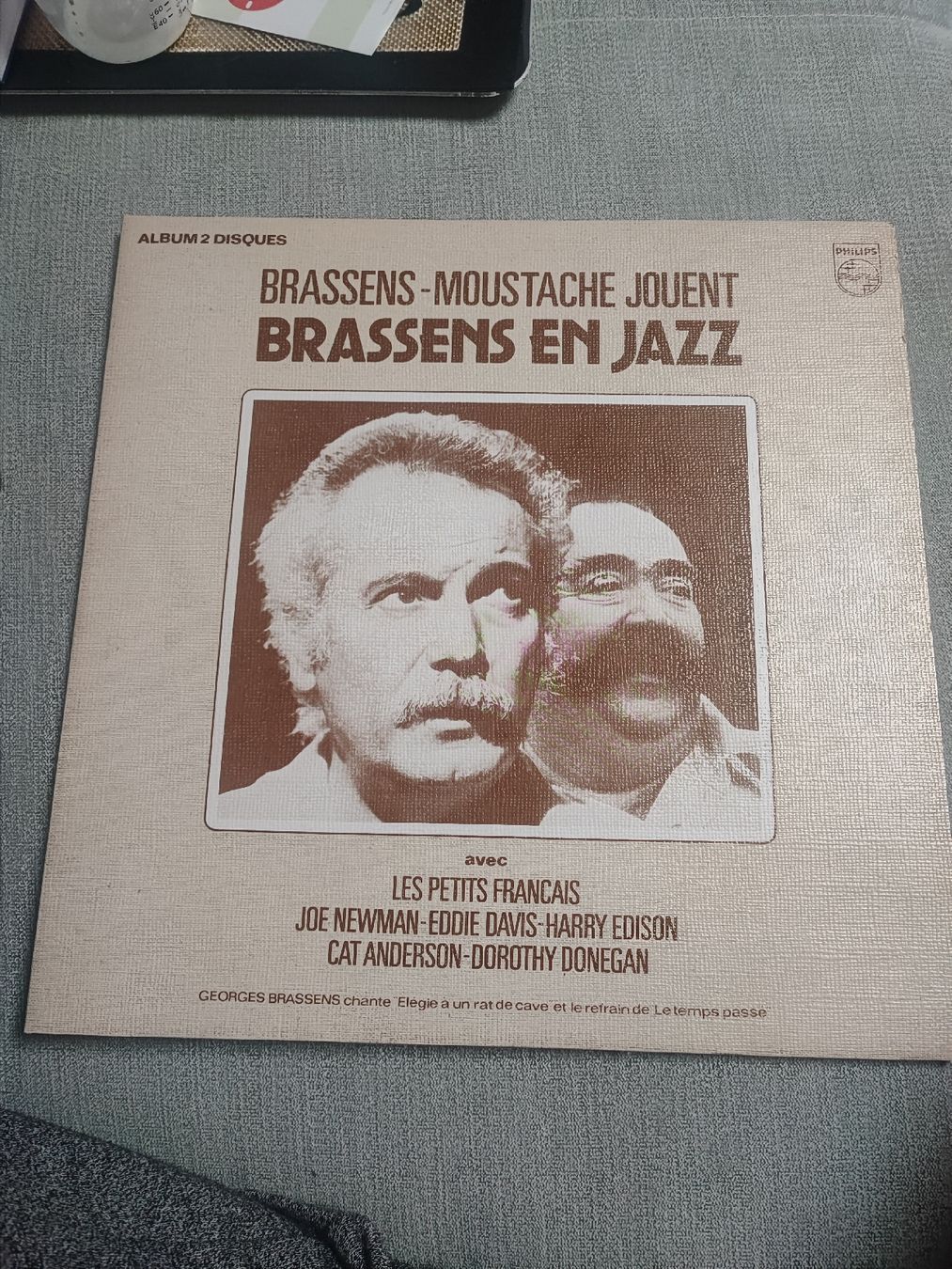 Dischi in vinile: Brassens- moustache jouent Jazz – Usato da Vullierens venduto da Saway