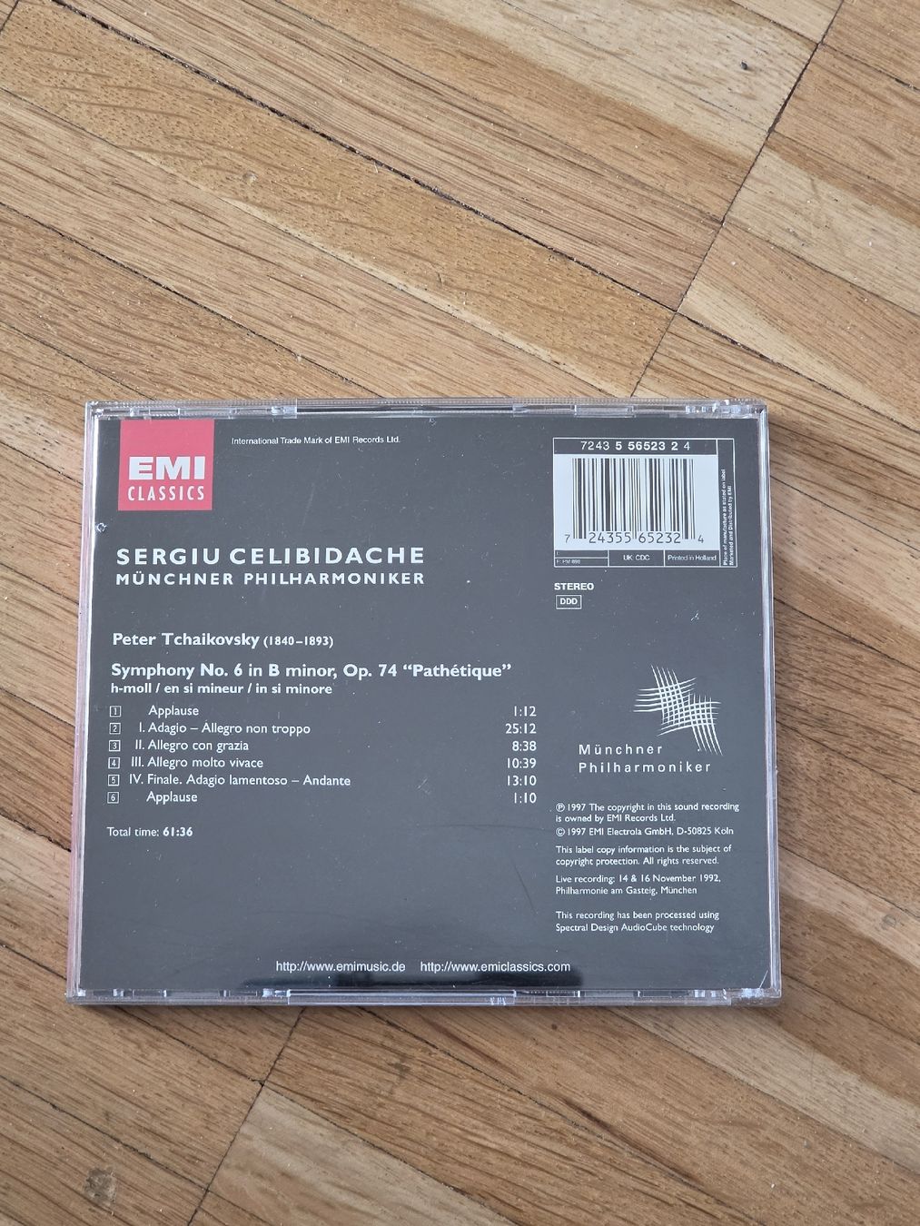 CD: CD: Celibidache dirigiert Tschaikowsky Symphonie Nr. 6 – Usato da Aesch BL venduto da immon 1