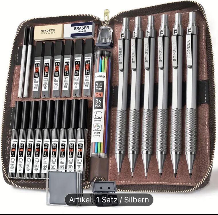 Profi Metall-Ätzstift Set – 3 Minen (VA, K-extra, AL) + NEUTRASOL 30ml – Für Edelstahl, Alu, Werkzeugstahl – Dauerhafte Beschriftung