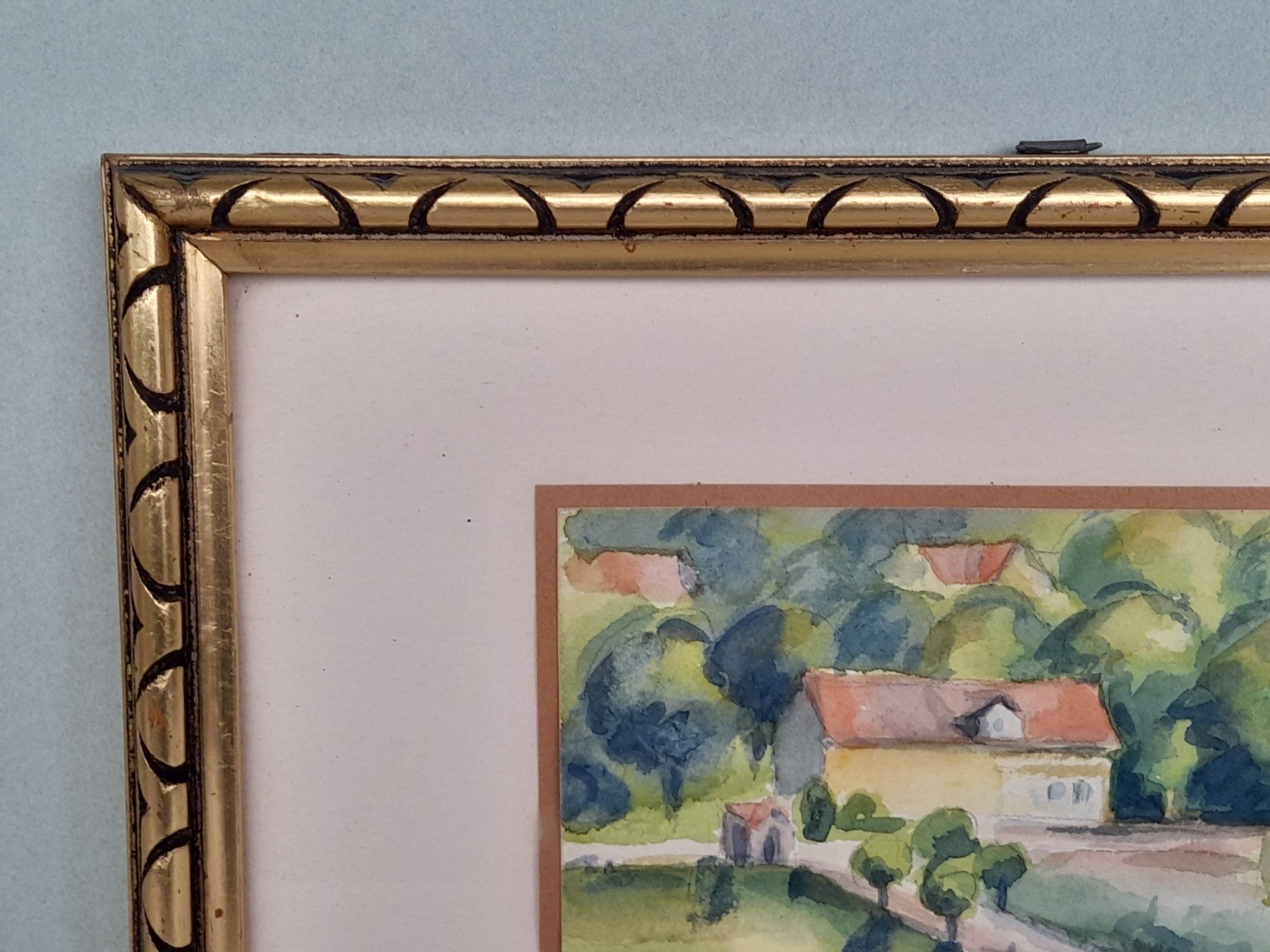 Dipinti: Aquarell " Am alten Rhein " – Usato da Thun venduto da Treff.....e 4