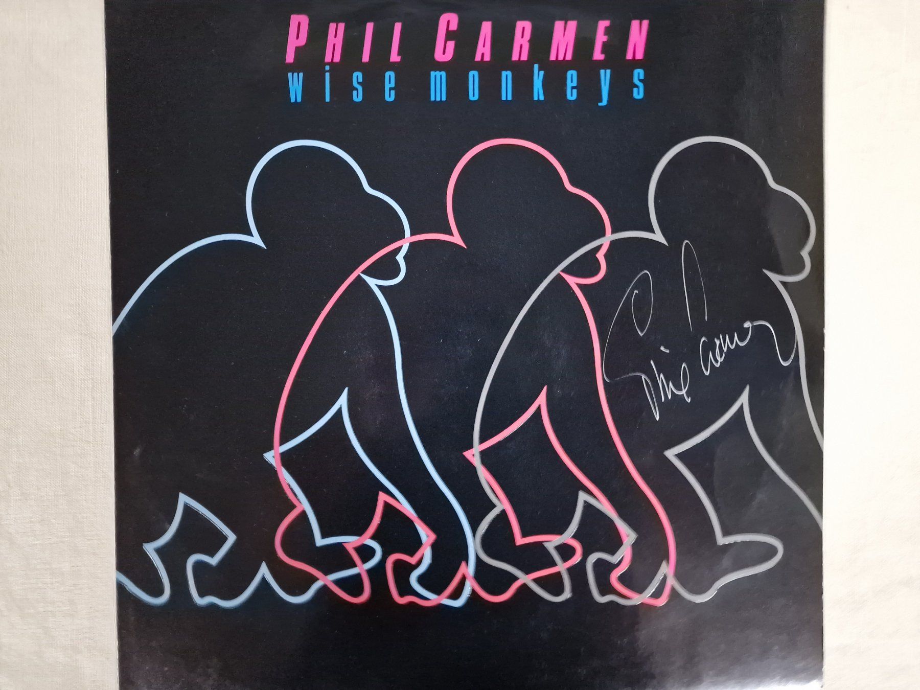Dischi in vinile: Phil Carmen LP – Wise Monkeys – Usato da Root venduto da atelier22