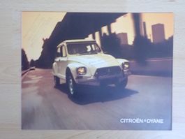 Citroen Dyane - Prospekt Dänemark 9.71 - I010