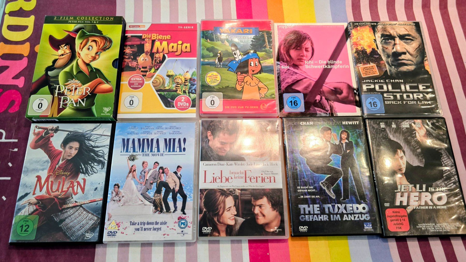 Tous les DVDs: 10 X DVD Deutch – D'occasion à Magglingen/Macolin par Vieuxdruide