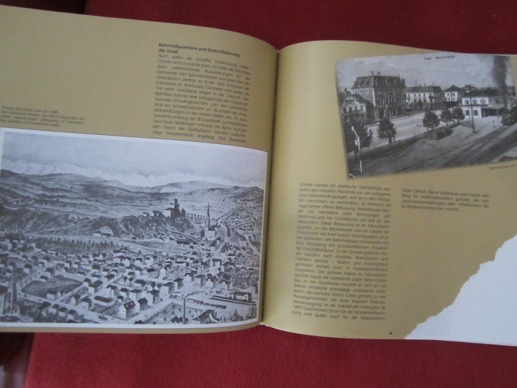 Libri: Grüsse aus Uster(Kt.ZH) 1990(PORTRAIT EINER GEMEINDE!!!) – Usato da Volketswil venduto da nemo2000 2