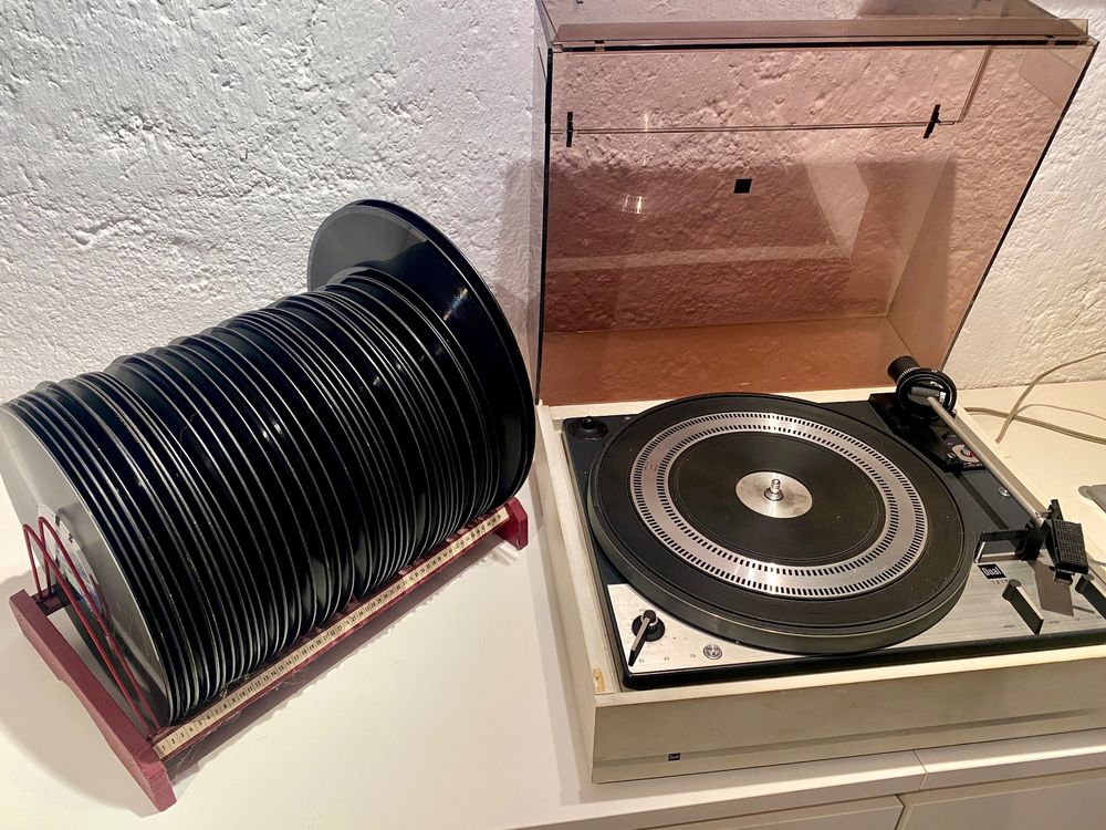 Tourne-disque professionnel Dual 1219 avec disques 78 tours (Gebraucht ...