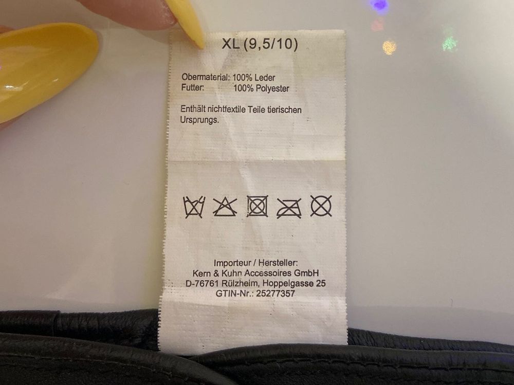 Autres accessoires hommes: Elegante Lederhandschuhe - Grösse XL (9.5/10) – D'occasion à Zürich par dedasiba 2