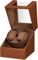 Uhrenbeweger Automatikuhren leise Box aus Leder Acryl