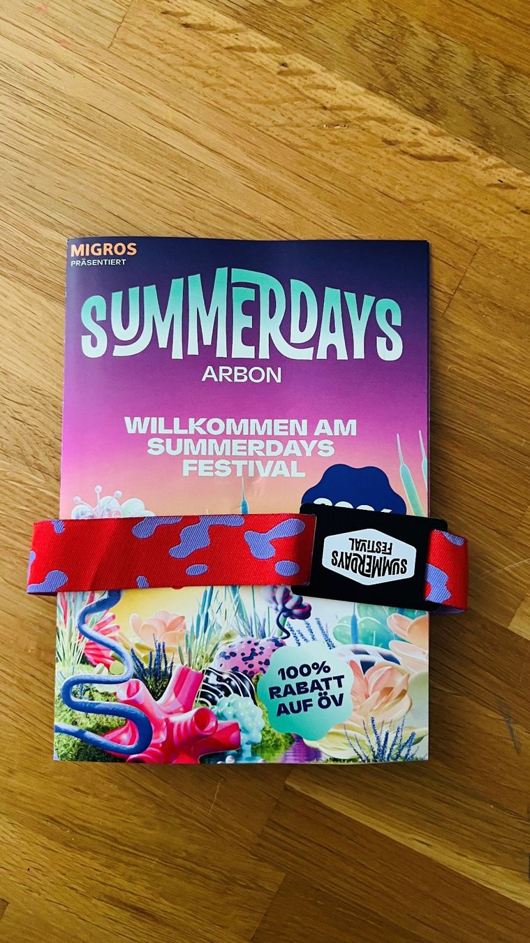 Tickets: 2-Tagespass Summerdays Arbon 2026 – Neu und originalverpackt aus Freidorf TG von pe-rempf