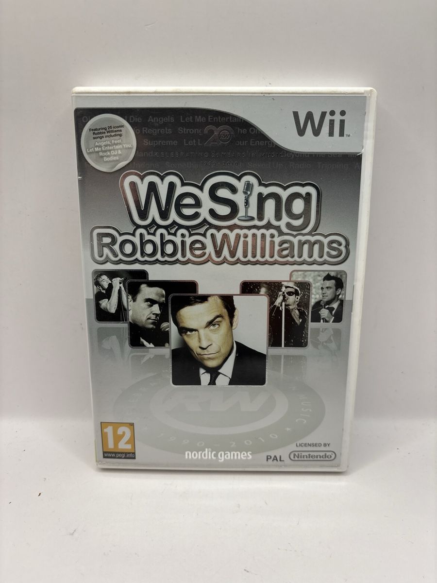 Giochi: We Sing Robbie Williams Wii – Usato da Genève venduto da sho_67qj