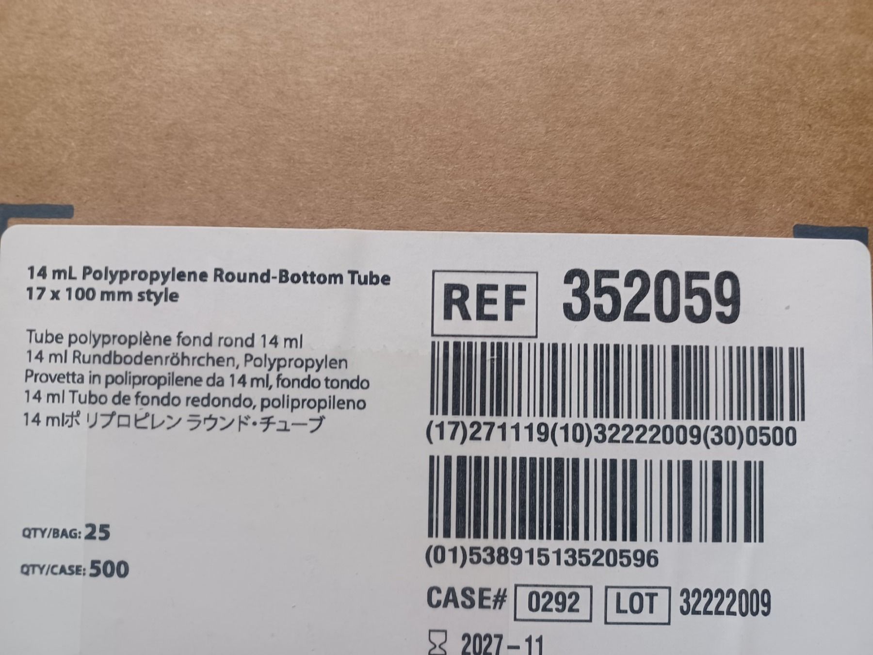 Gläser: Falcon Rundboden Polypropylenröhrchen – Neu und originalverpackt aus Schupfart von philippb06 5