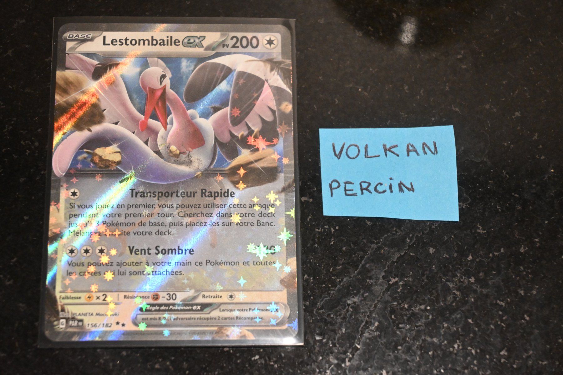 Pokémon Sammelbilder & Trading cards: Lestombaile ex (PAR 156) FR – Neu (gemäss Beschreibung) aus Aigle von PSAPOKEVOVO