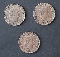 10 Rappen 1925, 1926, 1929