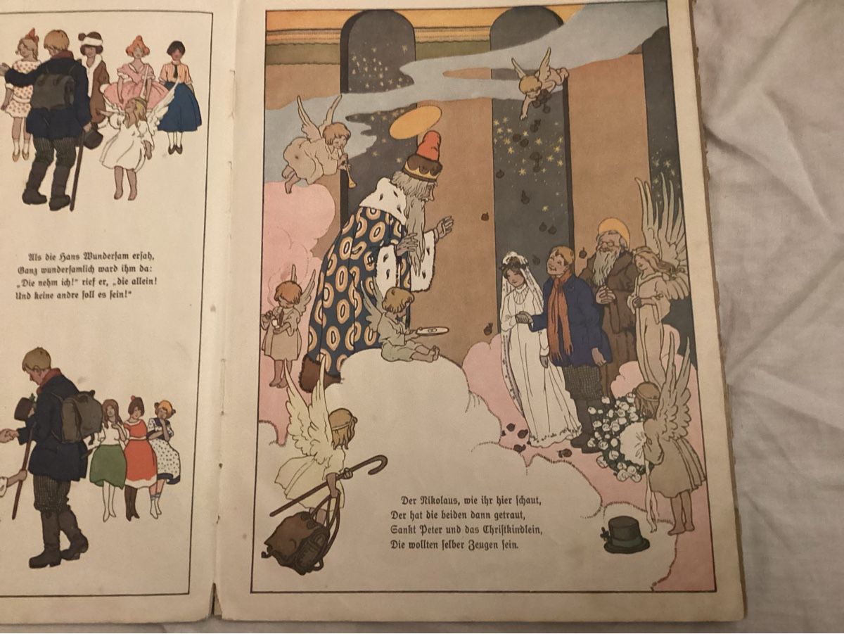 Libri: ANTIKES KINDER BILDERBUCH  UM 1920 – Usato da Münchenstein venduto da NoSu98 1