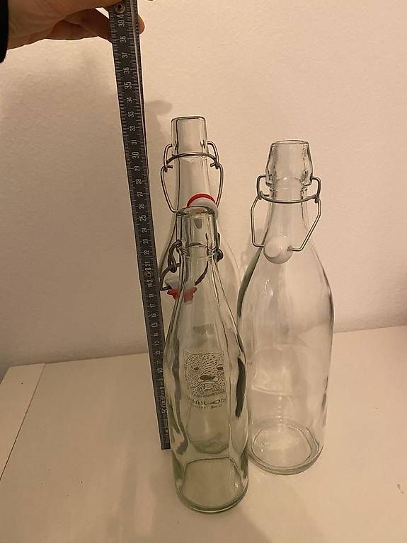Bicchieri, Caraffe & Bottiglie: Deko-Glasflaschen mit Bügelverschluss – Usato da Luzern venduto da lauriie 2
