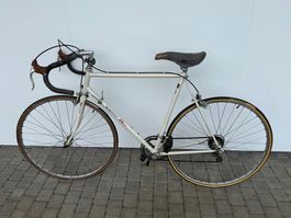 Coronado Rennvelo Vintage 1980er Jahre, Farbe weiss