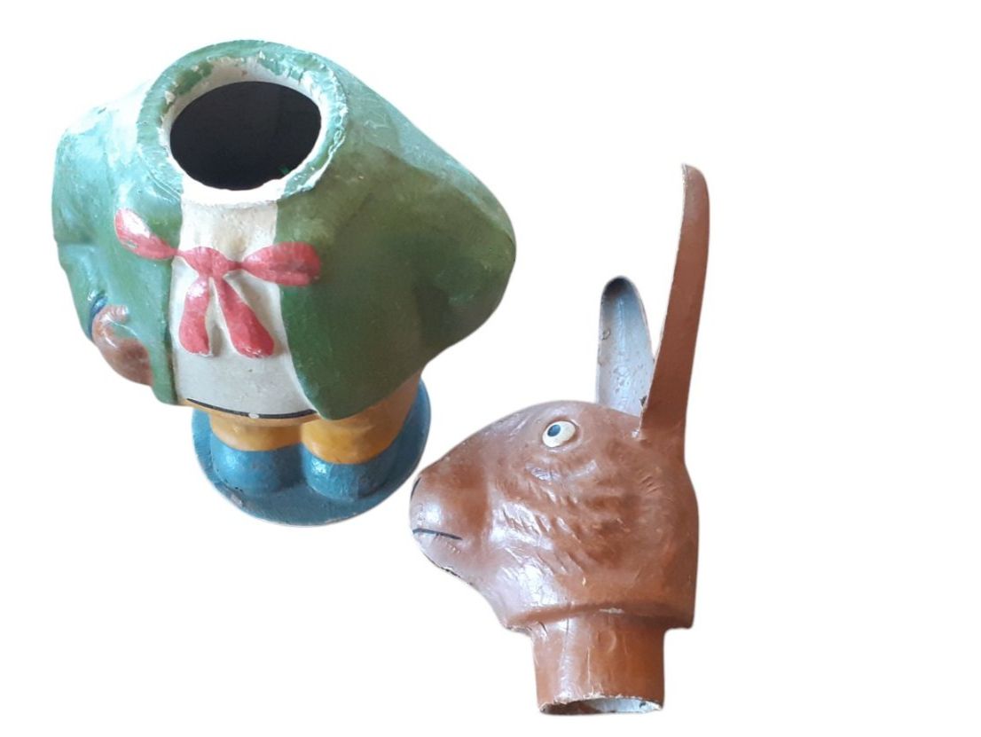 Statuette: antiker Candy Container Hase – Usato da Mörschwil venduto da antiksalon21 5