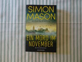 Simon Mason - Ein Mord im November - Kriminalroman - B350