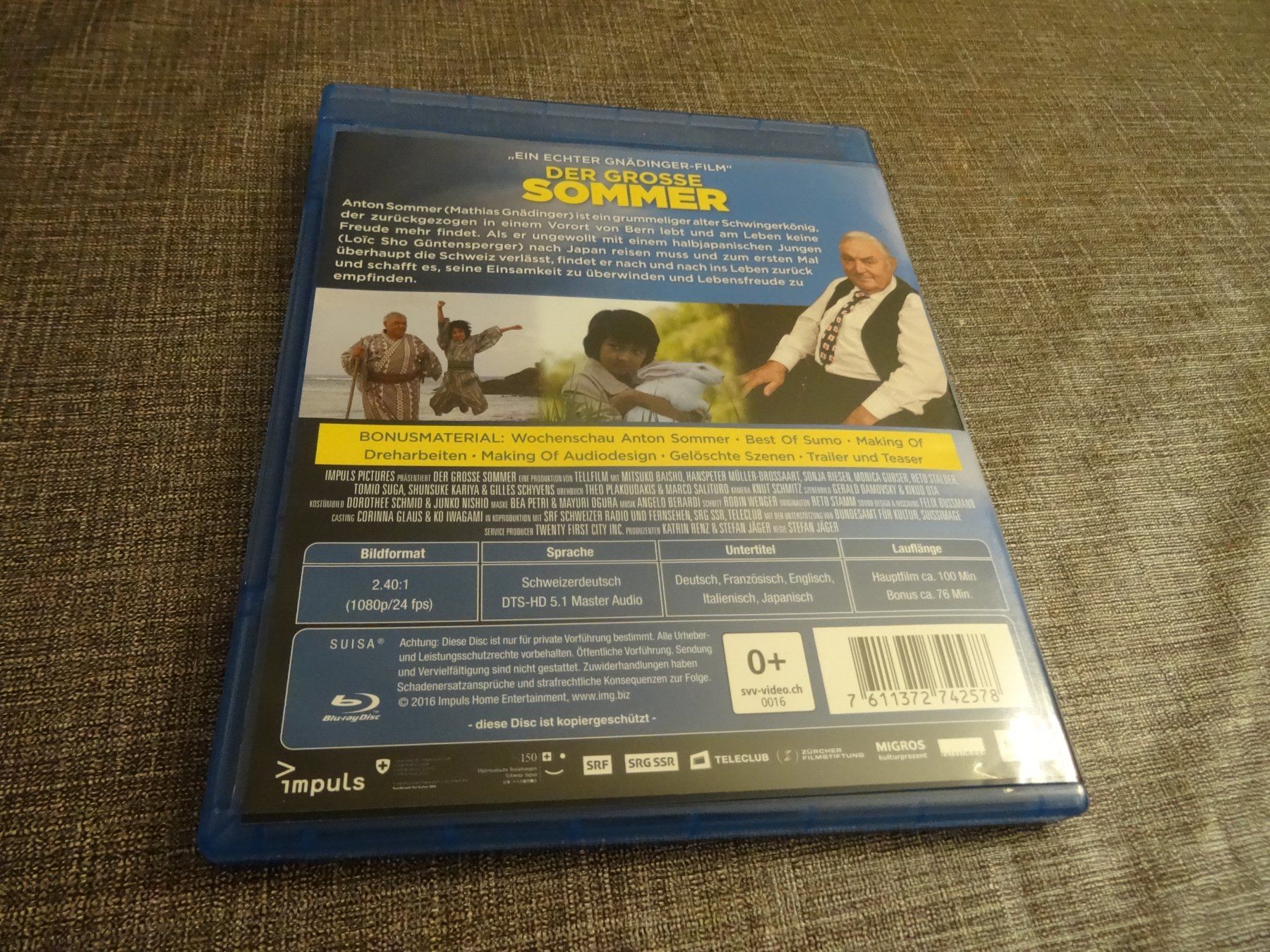Tutti i DVDs: Blu-ray Der grosse Sommer Mathias Gnädinger – Usato da Olten venduto da Disc-Verkauf 2
